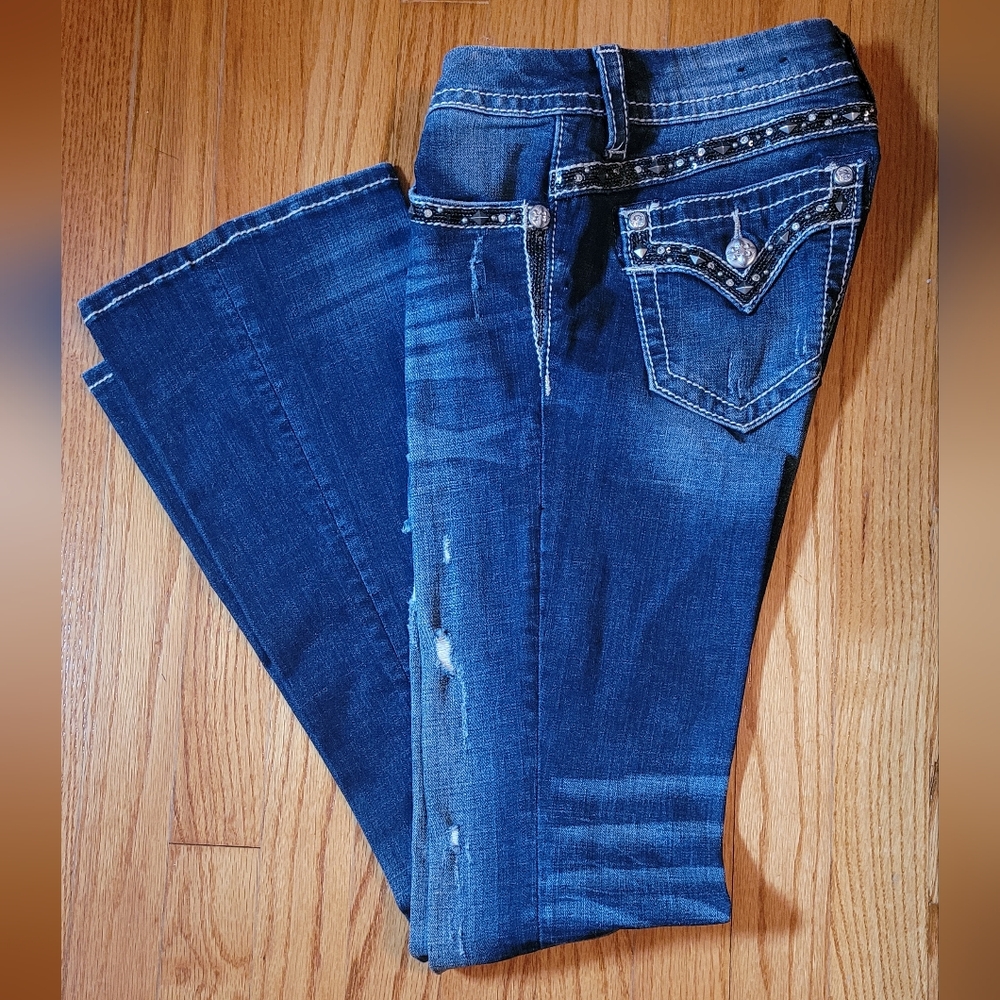 MISS ME Boot Cut Jeans